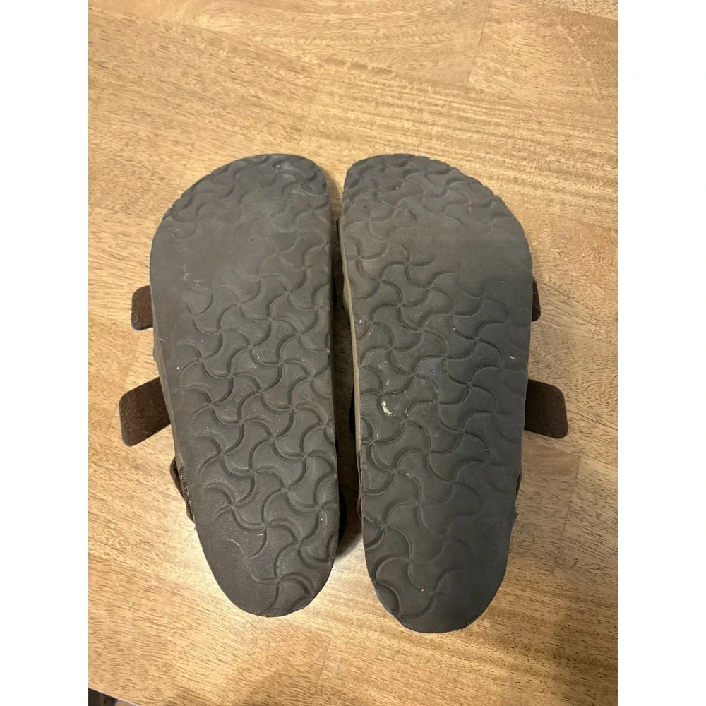 Birkenstock Milano Birkibuc Mocha Men's Sandals Size EU 42 US 9-9.5